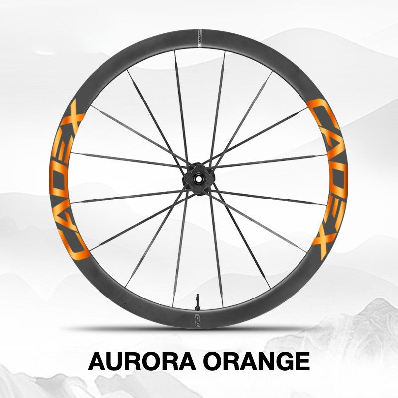 Cadex 42 Disc Wheel Decal Sticker Kit – Premium Logo Cover & Color Change