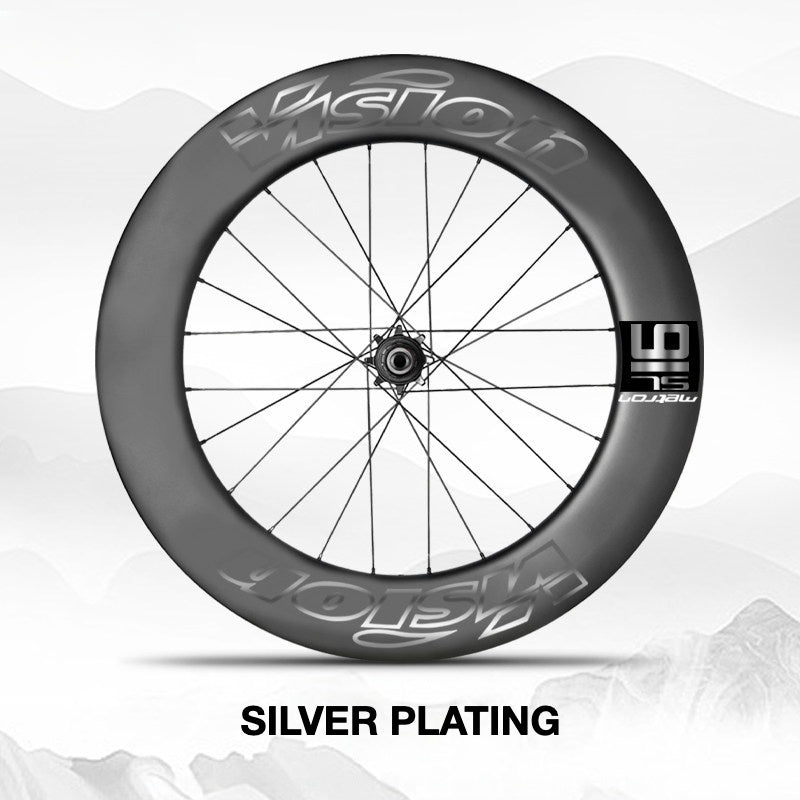 VISION METRON SL91 Single Wheel Decal Kit | Aero Carbon Rim Graphics