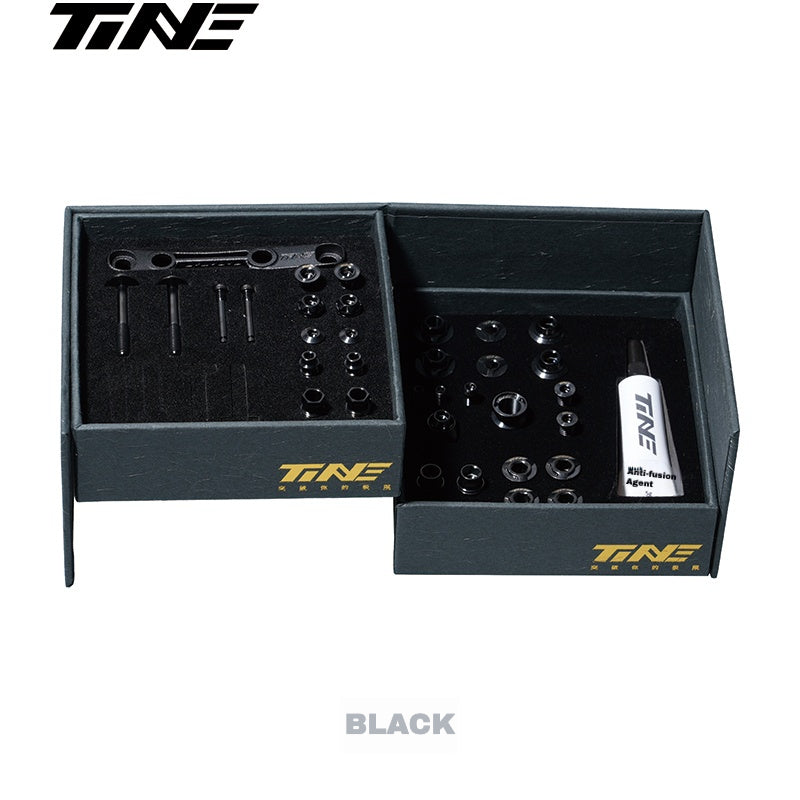 TiNE ультралегкий титановый комплект болтов для Shimano Dura-Ace 9270 / Ultegra 8170 / 105 7170 – несколько цветов