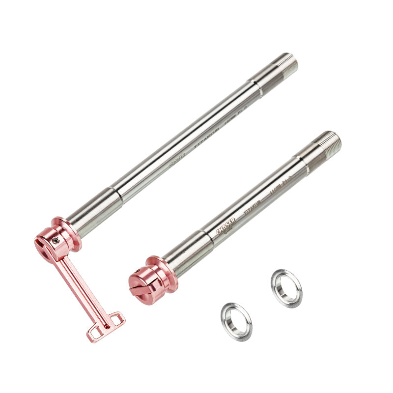 CHASER Jeu d’axes traversants en titane 12 mm pour Trek Madone Gen6 / Gen7 / Gen8 | Leviers dissimulés ultralégers à dégagement rapide