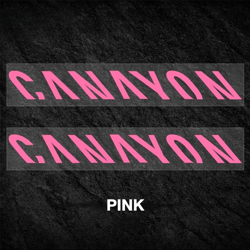 Canyon Ultimate Frame Decal Sticker Kit – Logo Cover & Color Change