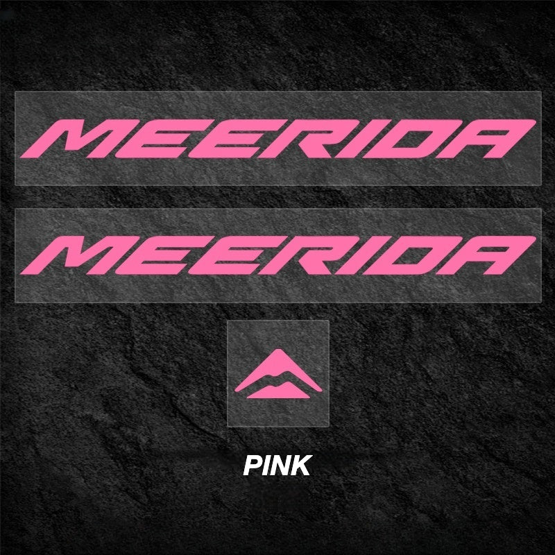 Custom OEM Logo Decals for Merida Scultura 6000 Road Bike Frame | Waterproof Overlay Stickers