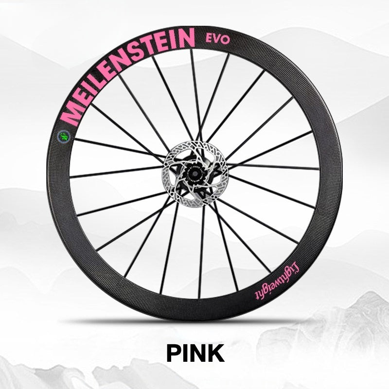 Lightweight MEILENSTEIN EVO Wheel Decal Sticker Kit – Logo Cover & Color Change