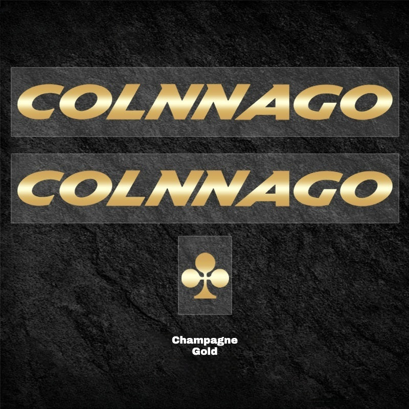 Colnago V3 Frame Logo Decals | Custom Waterproof OEM Overlay Stickers