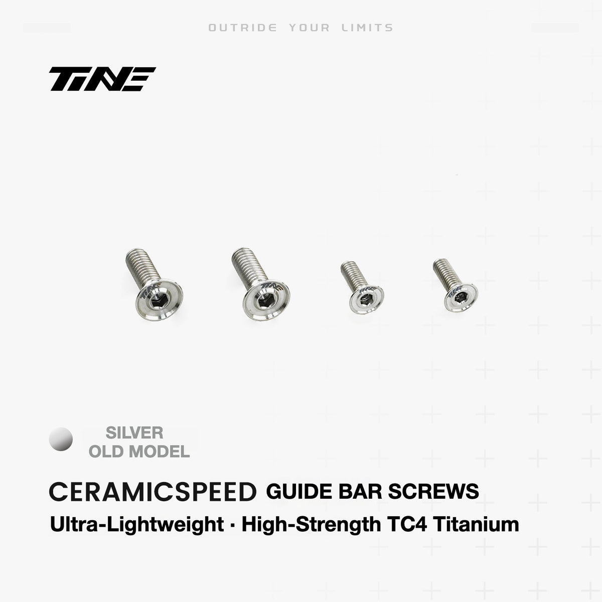 TiNE Titanium Guide Pulley Screws – CERAMICSPEED OSPW Compatible