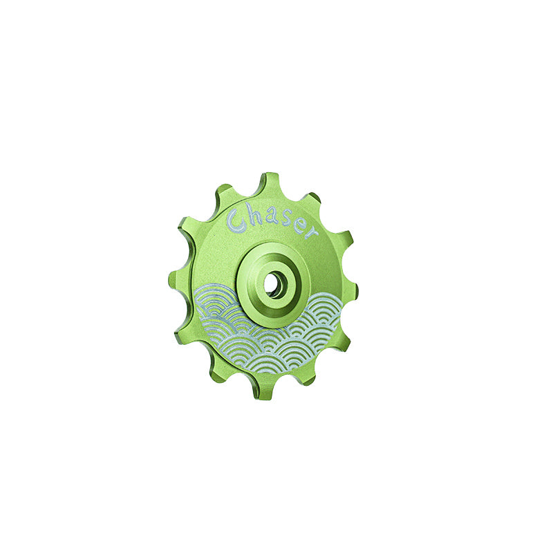 Chaser-Sports 12T Ceramic Rear Derailleur Pulley Wheel – 10.2g – Compatible with Shimano / SRAM / Campagnolo – 9/10/11/12-Speed