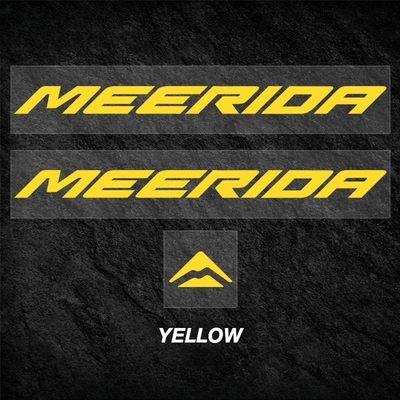 Custom OEM Logo Decals for Merida Scultura 6000 Road Bike Frame | Waterproof Overlay Stickers