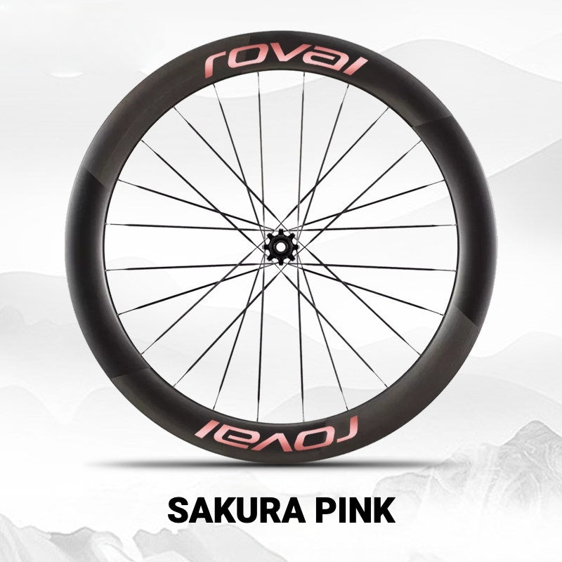Roval Rapide CL III Wheel Decals | Custom Carbon Wheel Logo Color Change Stickers