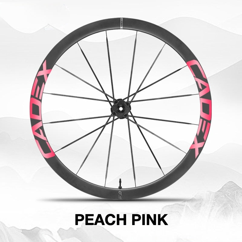 Cadex 42 Disc Wheel Decal Sticker Kit – Premium Logo Cover & Color Change