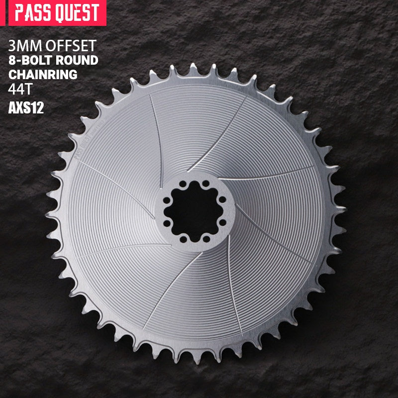PASS QUEST SRAM AXS 8-Bolt Direct Mount Narrow-Wide Chainring | 3mm Offset 40T–54T