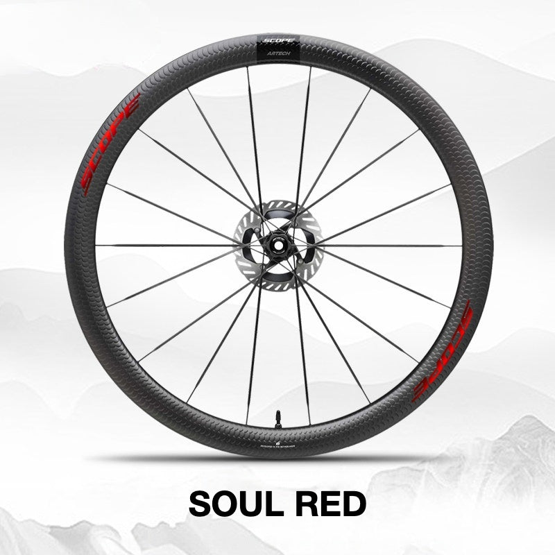 Scope Artech 6 Wheel Decal Sticker Kit – Logo Cover & Color Change