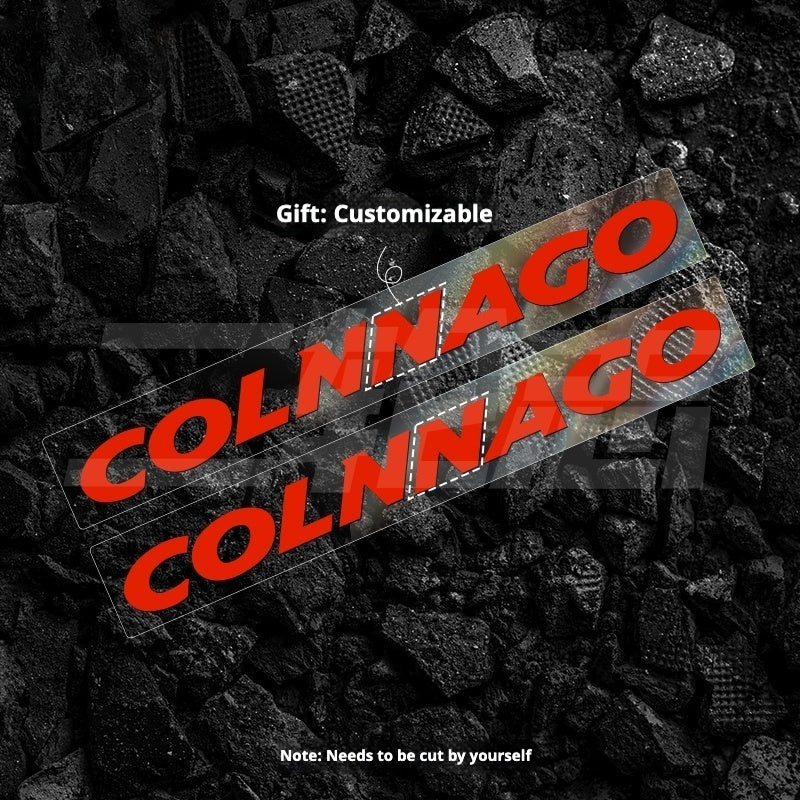 Colnago V4RS Наклейка с логотипом рамы шоссейного велосипеда – наклейка для изменения цвета нижней трубы