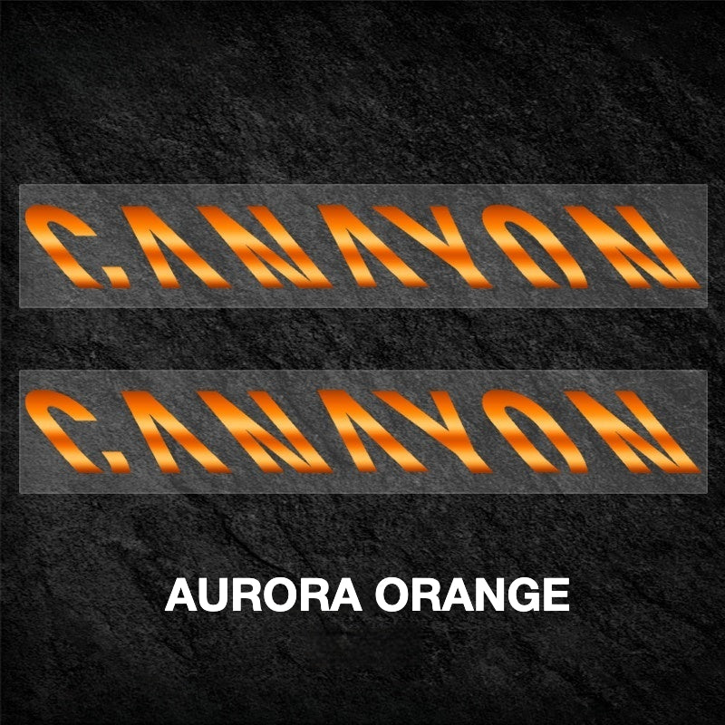 Canyon Ultimate Frame Decal Sticker Kit – Logo Cover & Color Change
