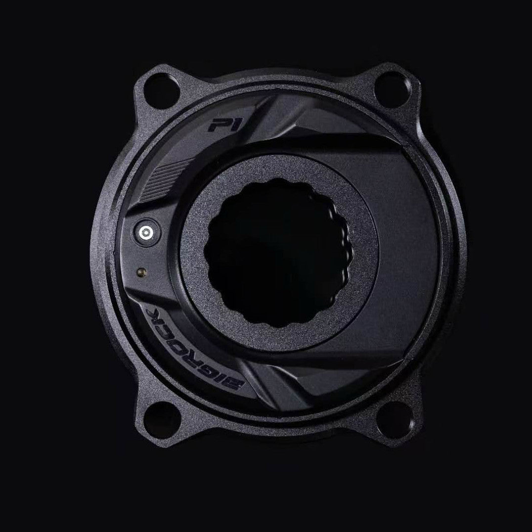 BIGROCK Gen 3 Carbon Crankset with 24mm Titanium Spindle | Ultra-Light Road Bike Crankset & P1 Power Meter