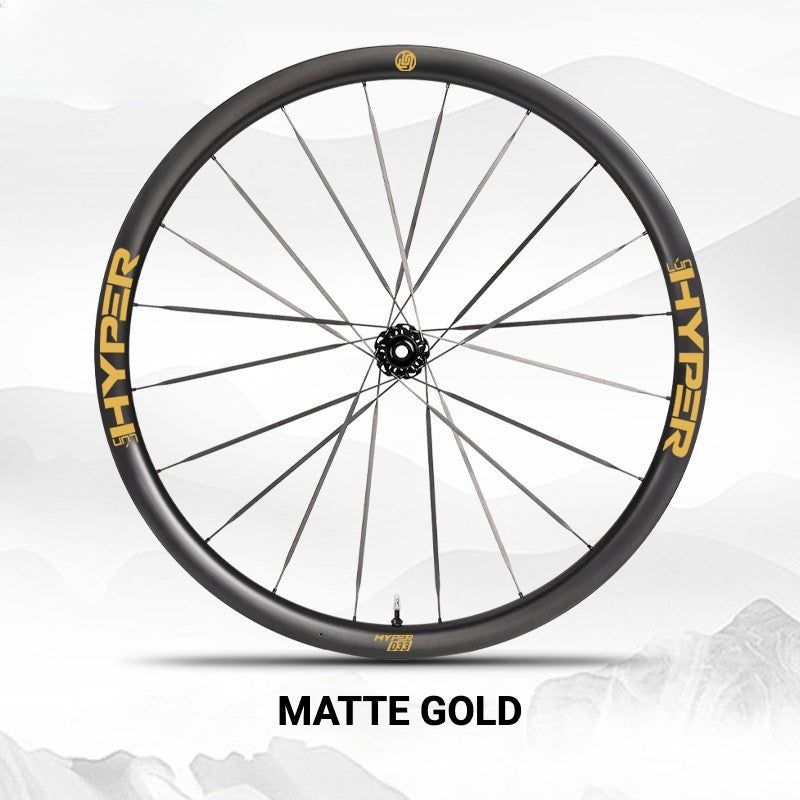 Infinity Logo Decals for Lún HYPER 3 D33 Gen 3 Wheelset | Waterproof Rim Overlay Stickers（Complete Decal Set for Two Wheels + Spare Decals Included）