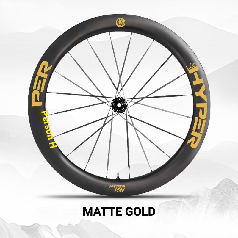 Infinity Logo Decals for Lún HYPER 3 D67 Gen 3 Wheelset | Waterproof Rim Overlay Stickers（Complete Decal Set for Two Wheels + Spare Decals Included）