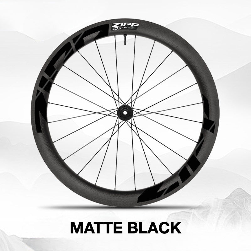 2025 ZIPP 303 XPLR SW Wheel Decal Sticker Kit – Reflective Waterproof Gravel Rim Graphics