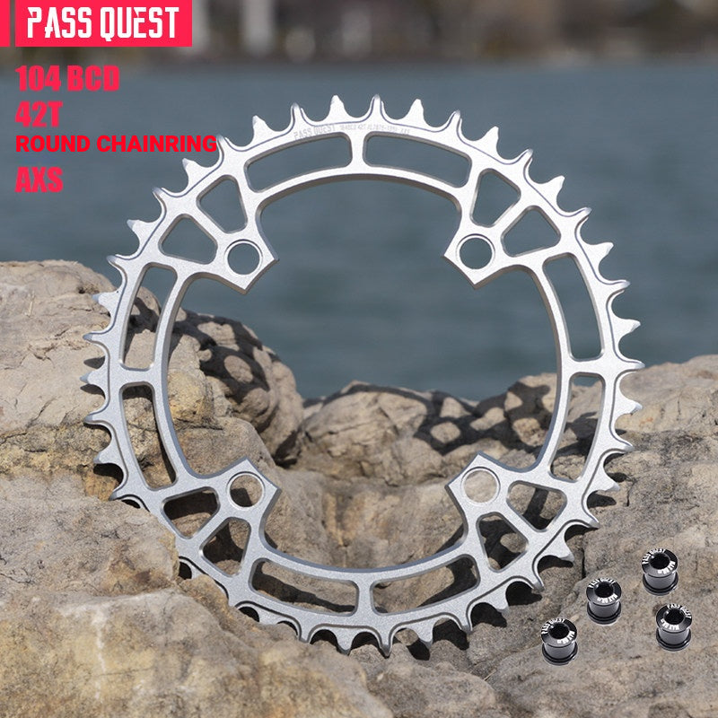 PASS QUEST 104 BCD Narrow-Wide Chainring | SRAM AXS 12-Speed | 32T–42T