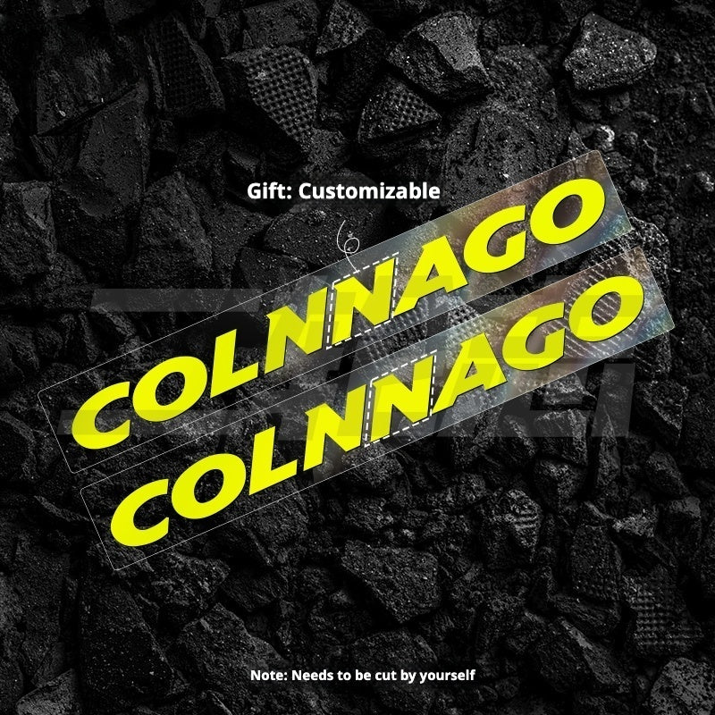 Colnago V4RS Наклейка с логотипом рамы шоссейного велосипеда – наклейка для изменения цвета нижней трубы