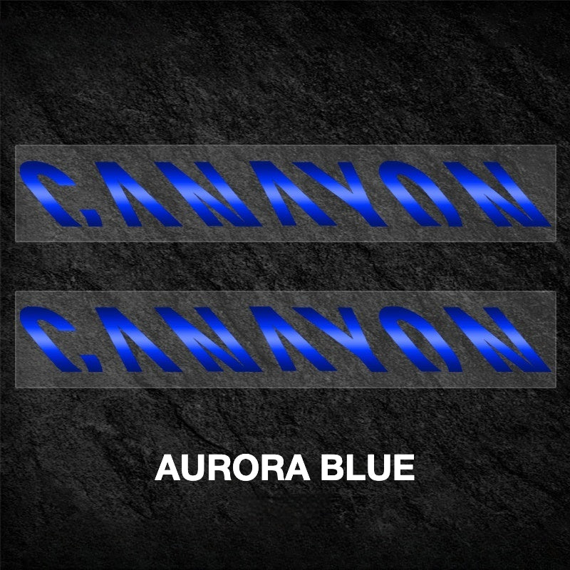 Canyon Ultimate Frame Decal Sticker Kit – Logo Cover & Color Change