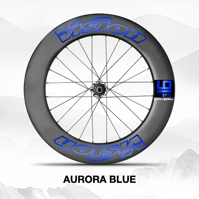 VISION METRON SL91 Single Wheel Decal Kit | Aero Carbon Rim Graphics
