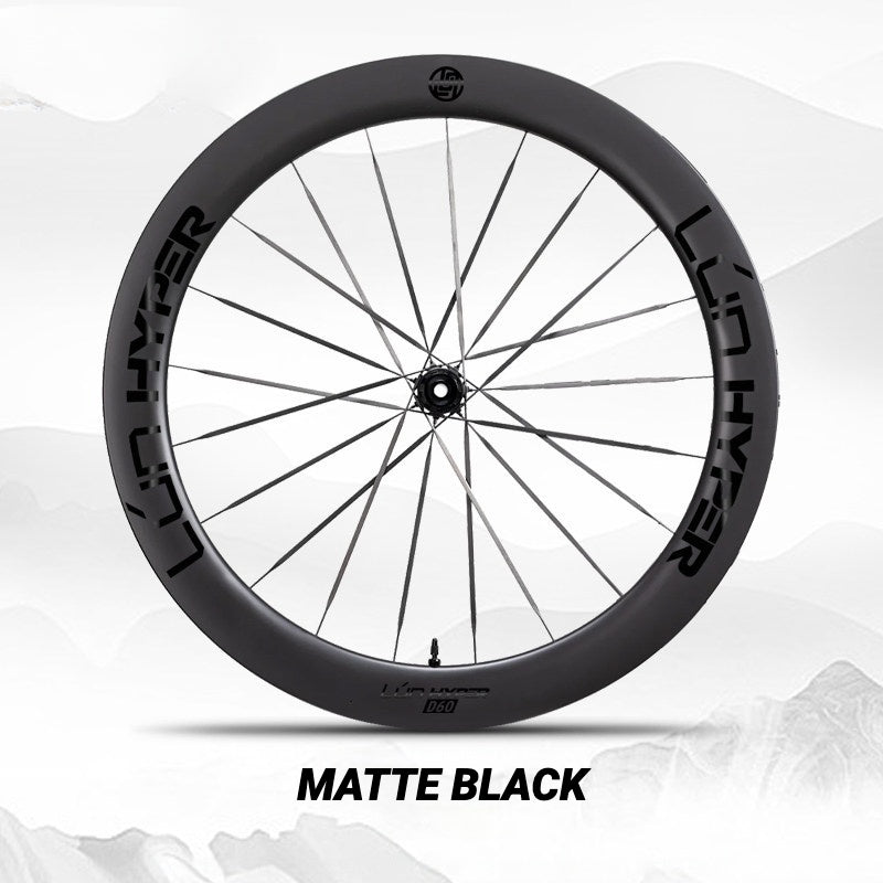Infinity Logo Decals for Lún HYPER 5 D60 Gen 5 Wheelset | Waterproof Rim Overlay Stickers（Complete Decal Set for Two Wheels + Spare Decals Included）