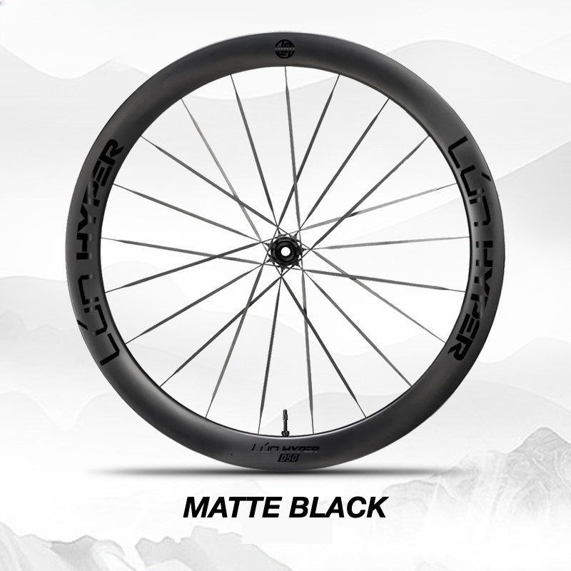 Infinity Logo Decals for Lún HYPER 5 D50 Gen 5 Wheelset | Waterproof Rim Overlay Stickers（Complete Decal Set for Two Wheels + Spare Decals Included）