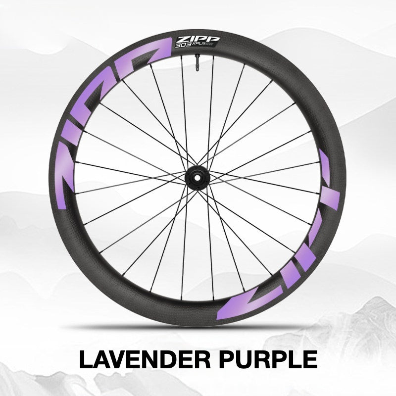 2025 ZIPP 303 XPLR SW Wheel Decal Sticker Kit – Reflective Waterproof Gravel Rim Graphics