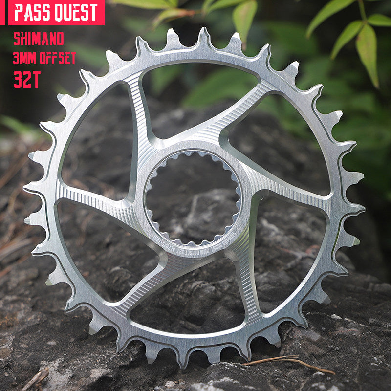 PASS QUEST Shimano Direct Mount MTB Chainring | M7100 M8100 M9100 | 3mm / 6mm Offset Narrow Wide