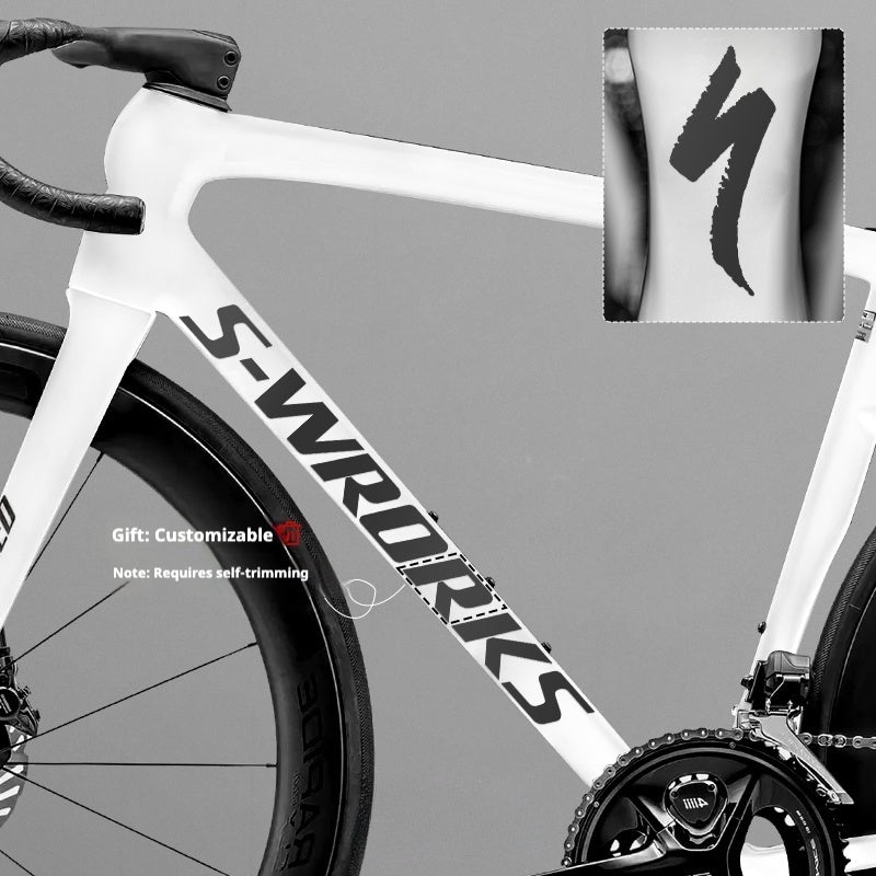 Tarmac SL8 Логотип Наклейки – 2 на нижнюю трубу + 1 на рулевую трубу для Specialized S-WORKS