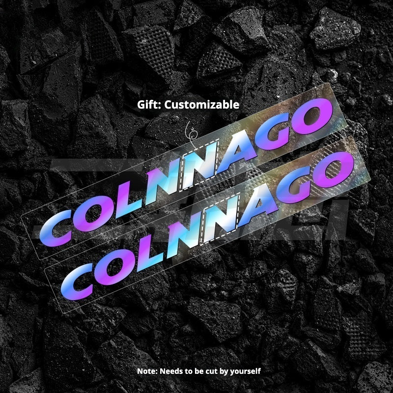 Colnago V4RS Наклейка с логотипом рамы шоссейного велосипеда – наклейка для изменения цвета нижней трубы