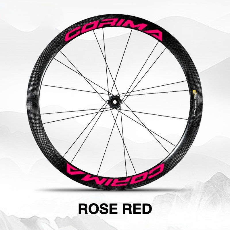 CORIMA WS37 Wheel Decal Sticker Kit – Logo Cover & Custom Color Wrap