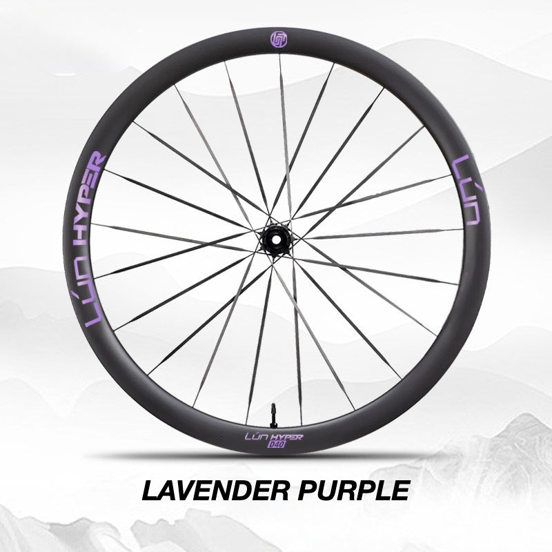 Infinity Logo Decals for Lún HYPER 5 D40 Gen 5 Wheelset | Waterproof Rim Overlay Stickers（Complete Decal Set for Two Wheels + Spare Decals Included）