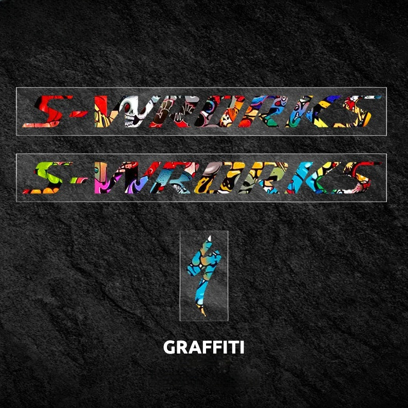 Specialized S-Works Tarmac SL9 Frame Logo Decals – Custom Color Waterproof Replacement Stickers