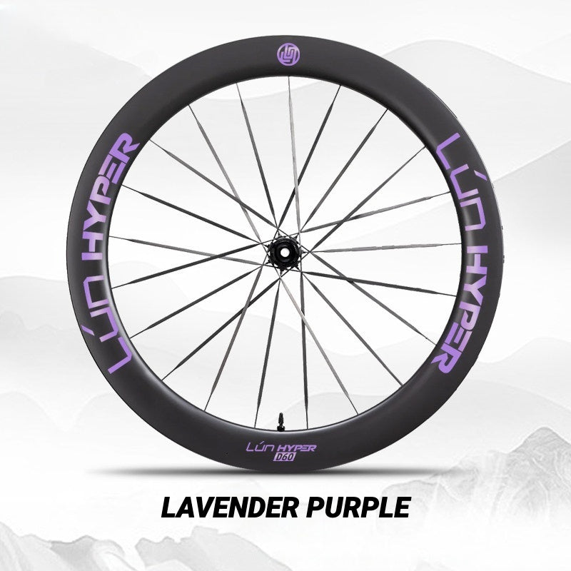 Infinity Logo Decals for Lún HYPER 5 D60 Gen 5 Wheelset | Waterproof Rim Overlay Stickers（Complete Decal Set for Two Wheels + Spare Decals Included）