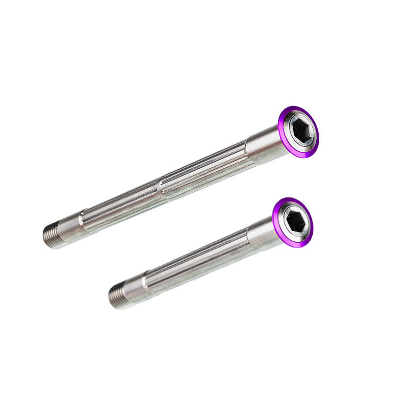 Chaser Pinarello DOGMA F Titanium Thru Axle Set – Ultra-Light 34g CNC Axles