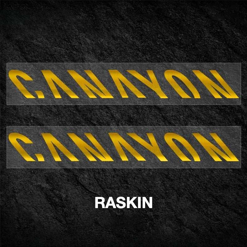 Canyon Ultimate Frame Decal Sticker Kit – Logo Cover & Color Change