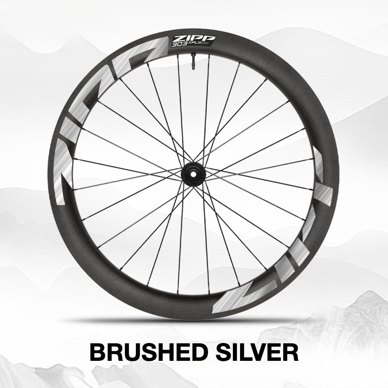 2025 ZIPP 303 XPLR SW Wheel Decal Sticker Kit – Reflective Waterproof Gravel Rim Graphics