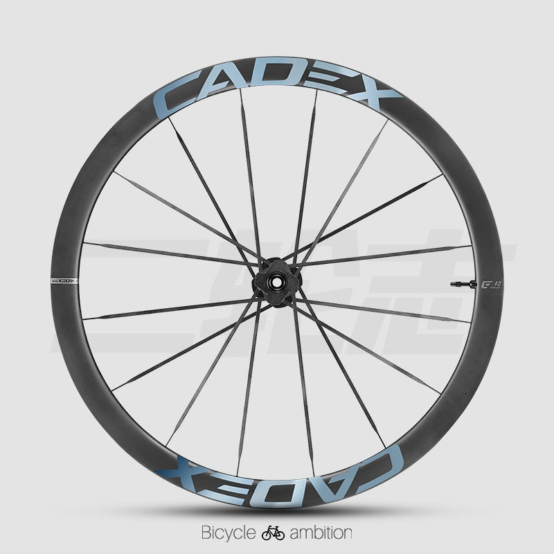 Autocollants décalcomanies pour jante de roue CADEX 50 Ultra | Vinyle de changement de couleur pour roue de vélo de route en carbone, étanche, résistant aux UV, options multicolores
