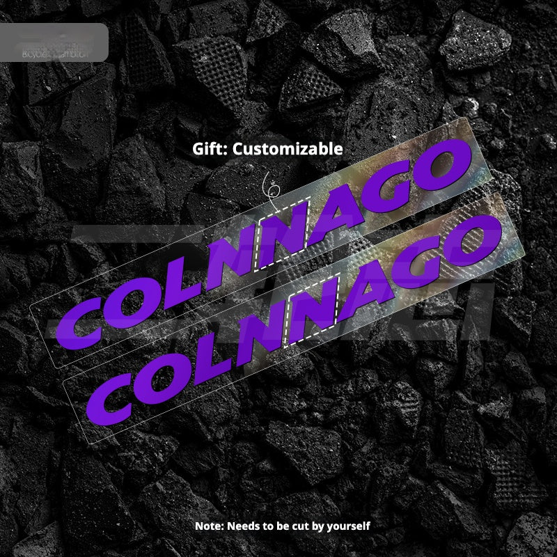 Colnago V4RS Наклейка с логотипом рамы шоссейного велосипеда – наклейка для изменения цвета нижней трубы