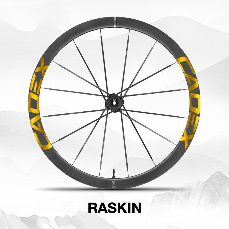 Cadex 50 Ultra Wheel Decal Sticker Kit Carbon Rim Graphics