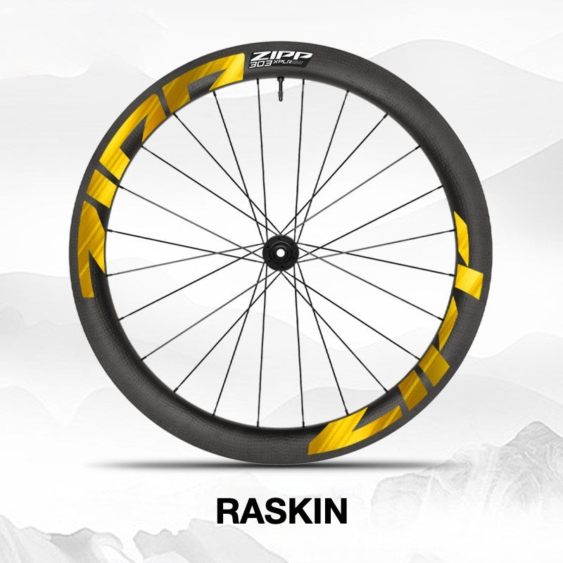2025 ZIPP 303 XPLR SW Wheel Decal Sticker Kit – Reflective Waterproof Gravel Rim Graphics