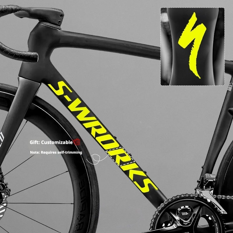 Tarmac SL8 Логотип Наклейки – 2 на нижнюю трубу + 1 на рулевую трубу для Specialized S-WORKS