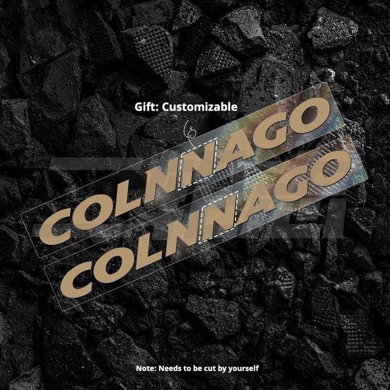 Colnago V4RS Наклейка с логотипом рамы шоссейного велосипеда – наклейка для изменения цвета нижней трубы