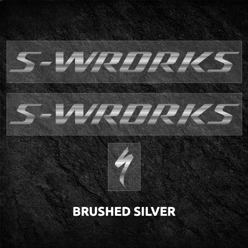 S-Works Prevail 3 헬멧 데칼 스티커 키트 - 스페셜라이즈드 퀵스텝 팀 로고 색상 변경