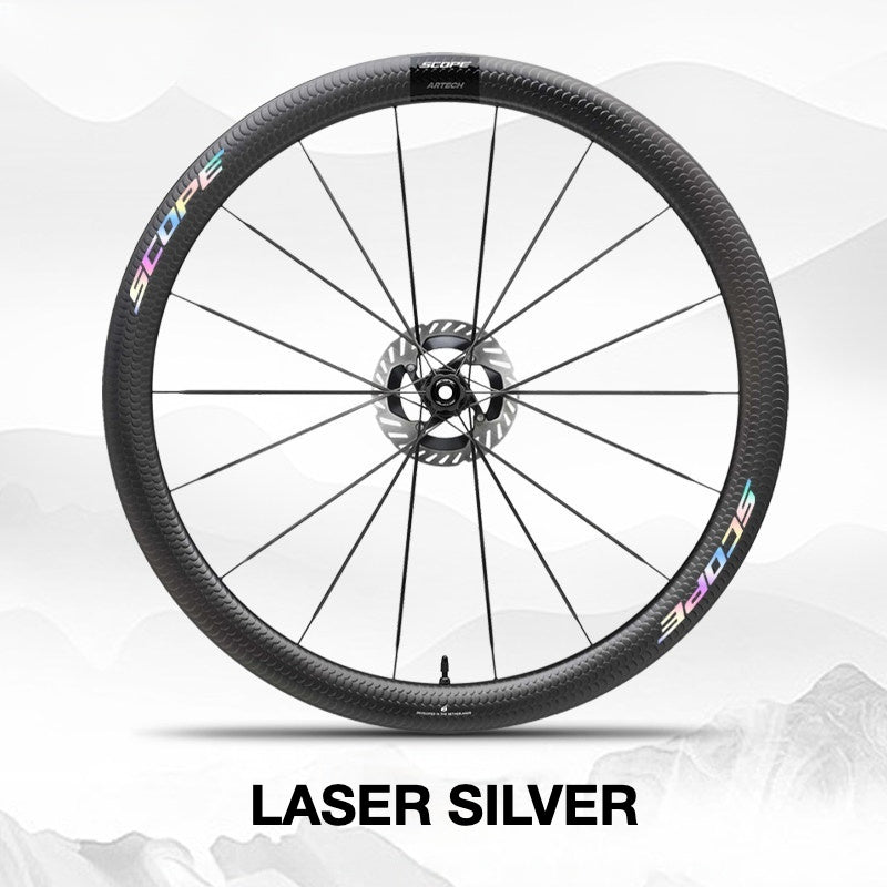 Scope Artech 6 Wheel Decal Sticker Kit – Logo Cover & Color Change