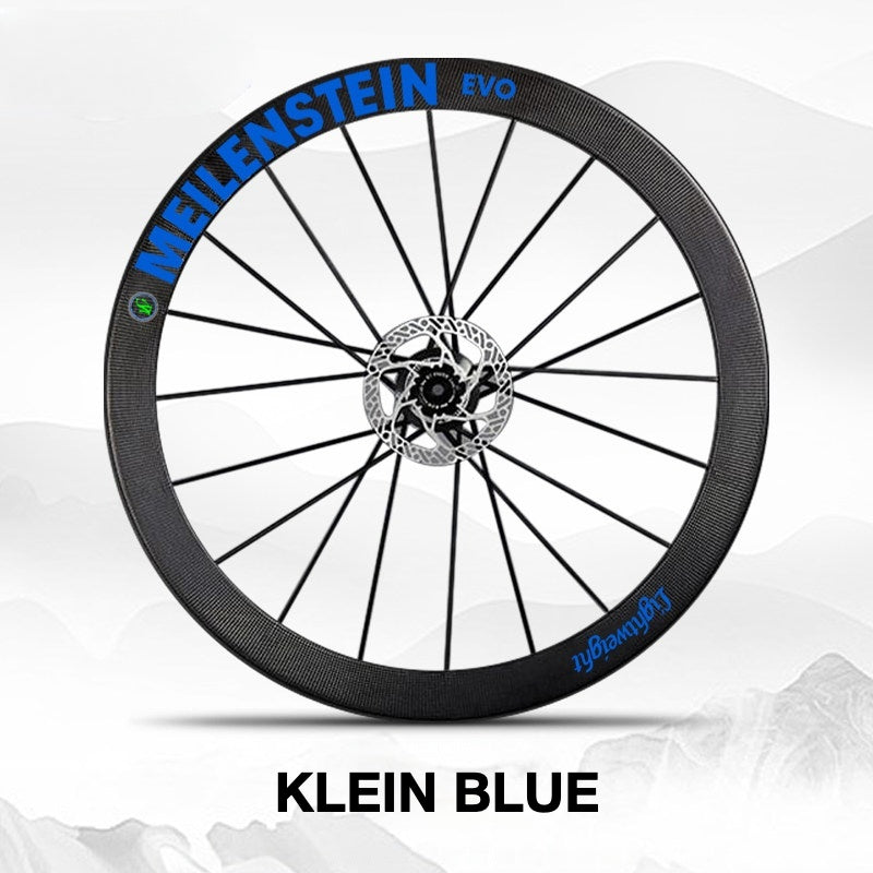 Lightweight MEILENSTEIN EVO Wheel Decal Sticker Kit – Logo Cover & Color Change