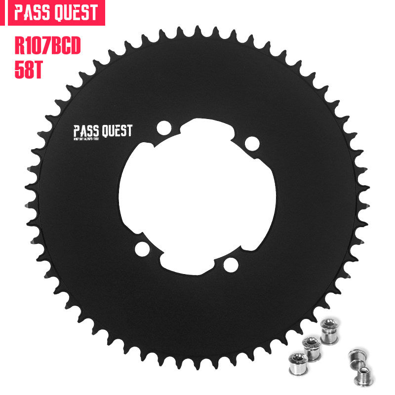 PASS QUEST SRAM Rival AXS 107BCD Narrow-Wide Chainring | 1x Road Bike 36T–58T