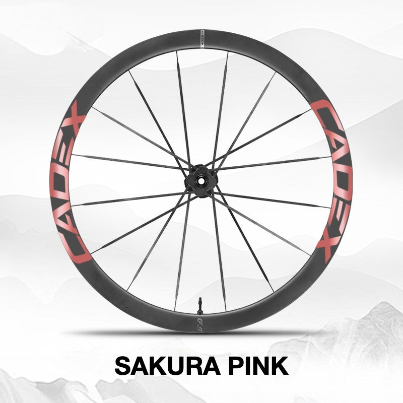 Cadex 50 Ultra Wheel Decal Sticker Kit Carbon Rim Graphics