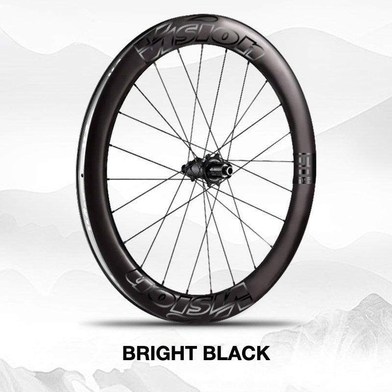 Custom Decal Kit for VISION METRON SL60 Wheels | Road Bike Carbon Rim Wrap Stickers(Complete Wheelset Decal Kit + Spare Set)